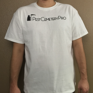 Pest Cemetery Pro Cotton T-Shirt (White)